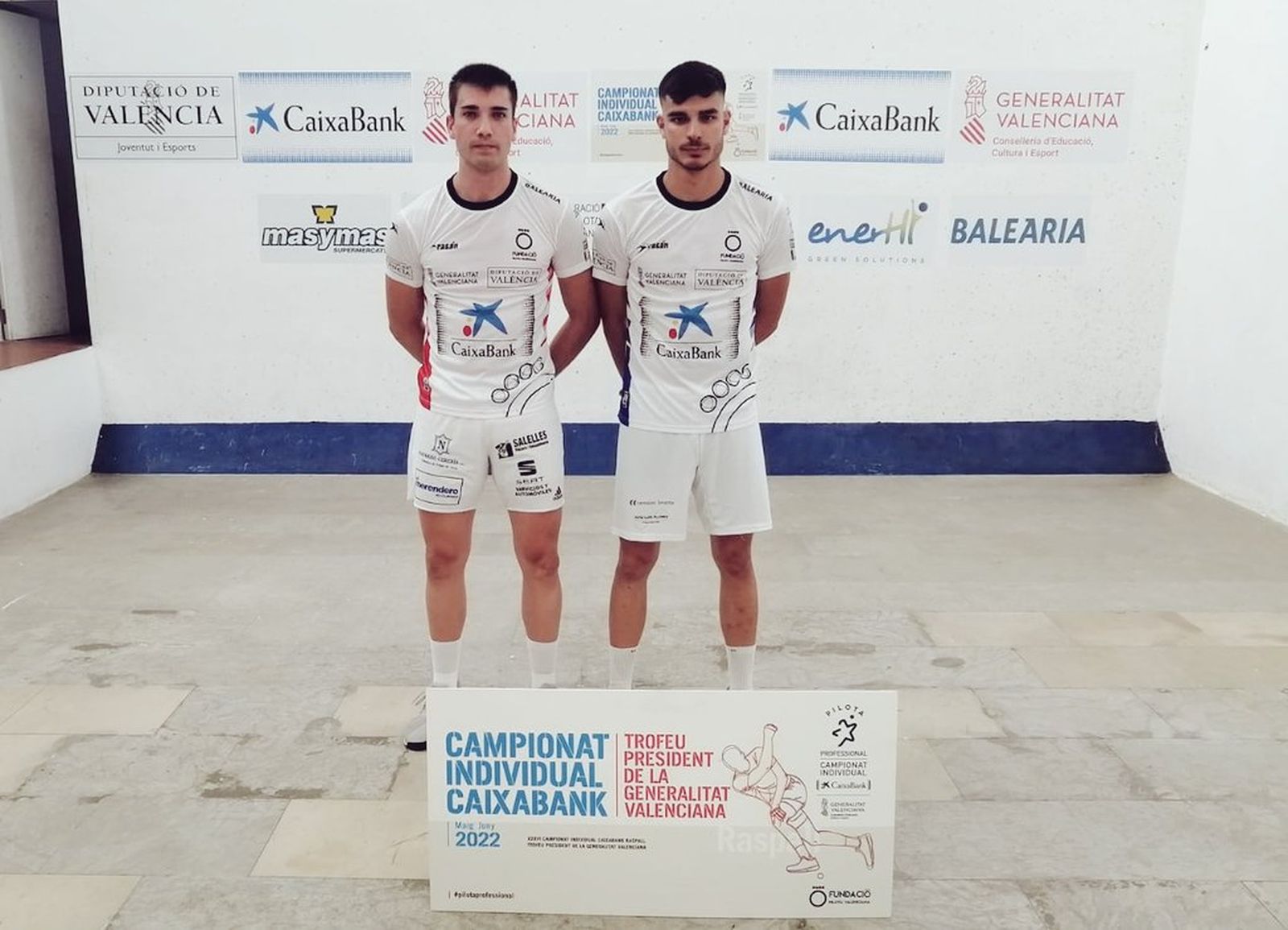 Salelles II i Vercher han disputat la primera semifinal, al trinquet del Genovés