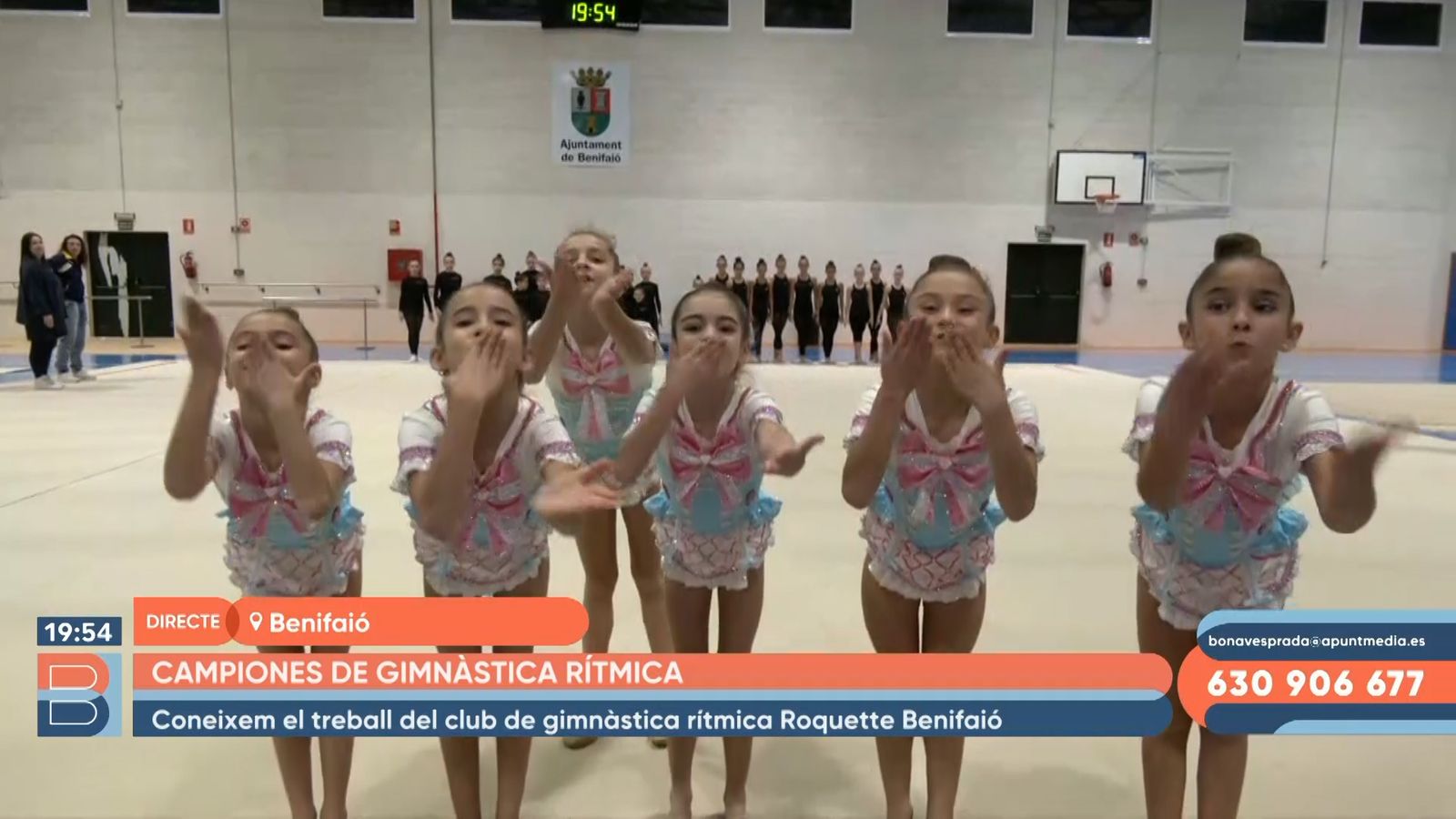 24.11.2022 | Campiones de gimnàstica rítmica a Benifaió