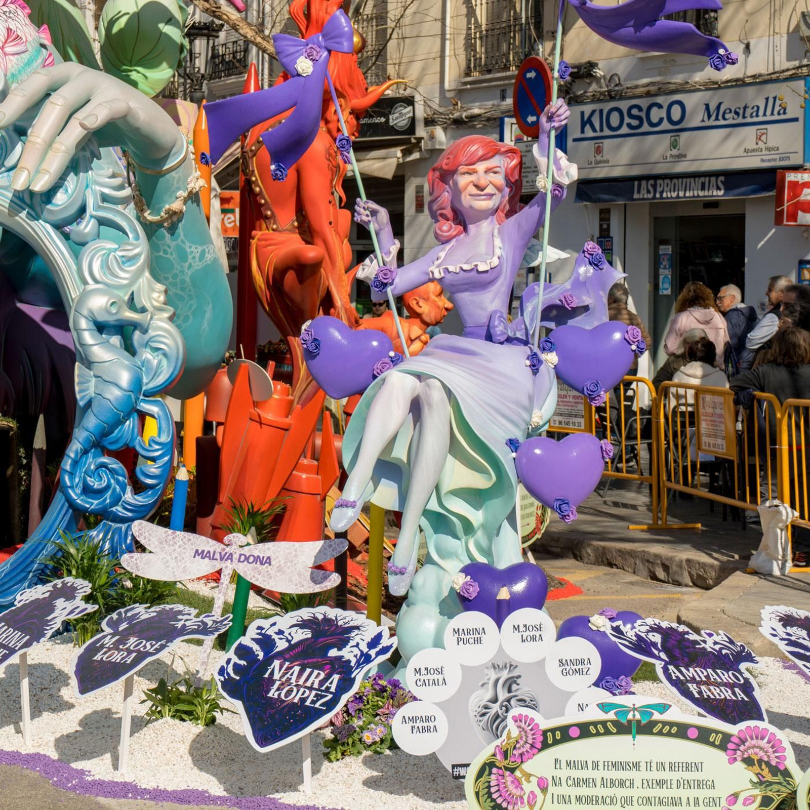 Falla Exposició - Misser Mascó. 1er Premi Secció Especial 2023