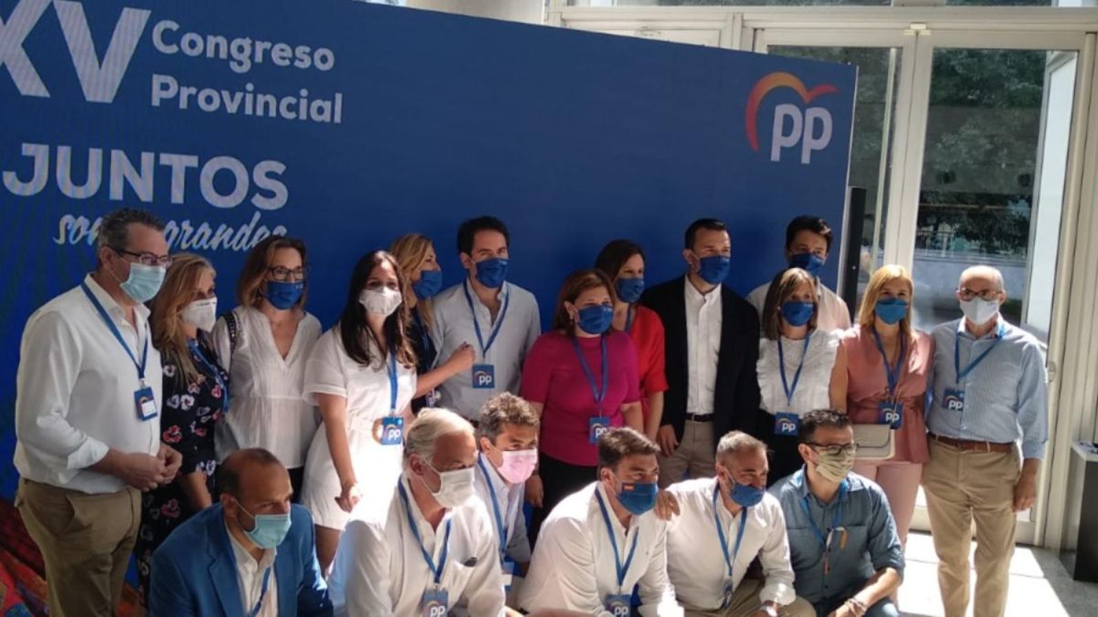 La sotssecretària d'Organització del PPCV Mari Carmen Contelles i Vicent Mompó