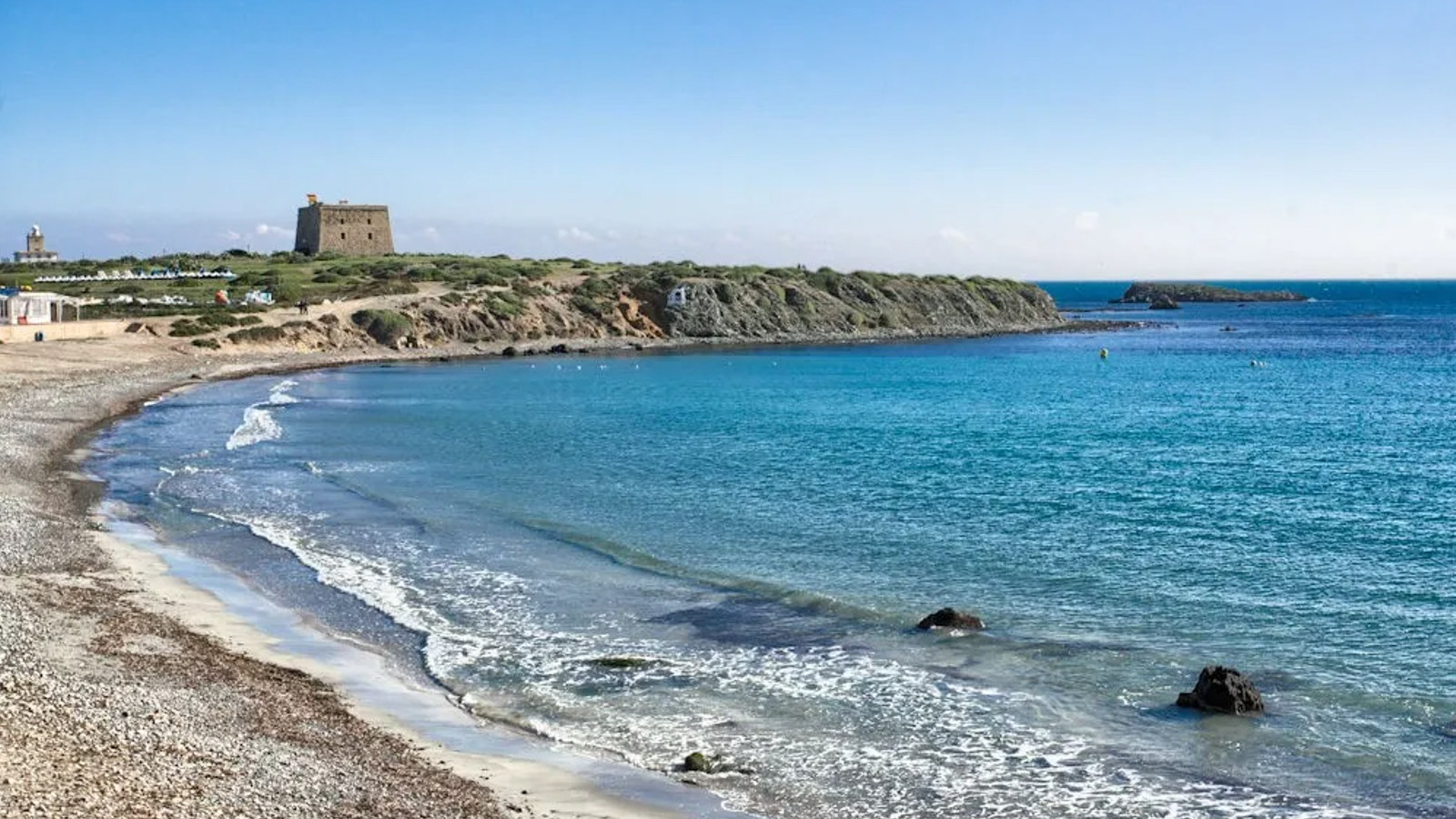 Platja de l'illa de Tabarca a Alacant (Alacantí)