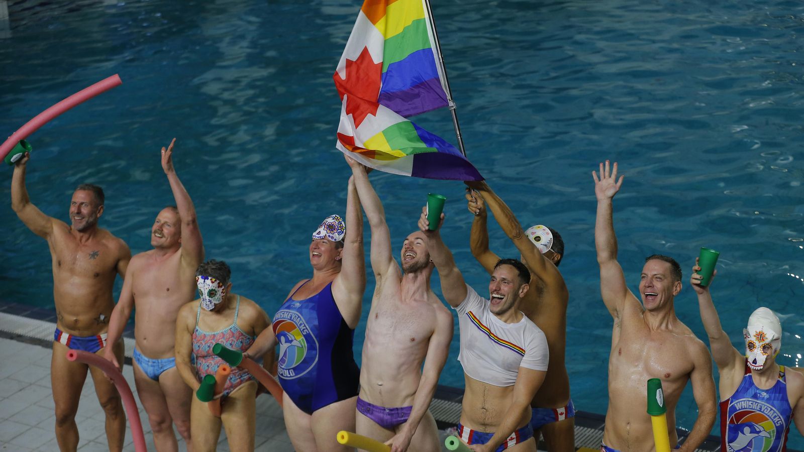Atletes LGTBI participen en els Gay Games a Guadalajara (Mèxic)