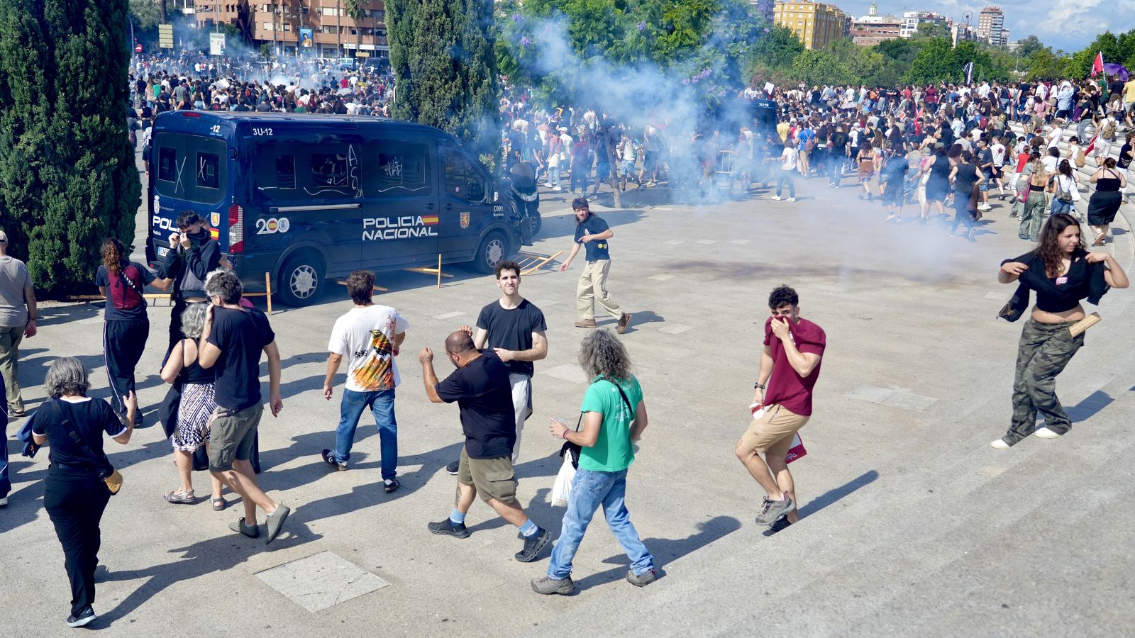 Incidents als voltant de la Ciutat de les Arts de València