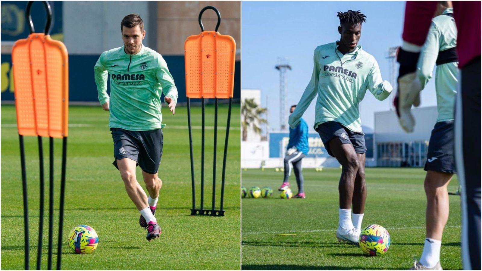 El futbolistes del Vila-real, Lo Celso i Nicolas Jackson