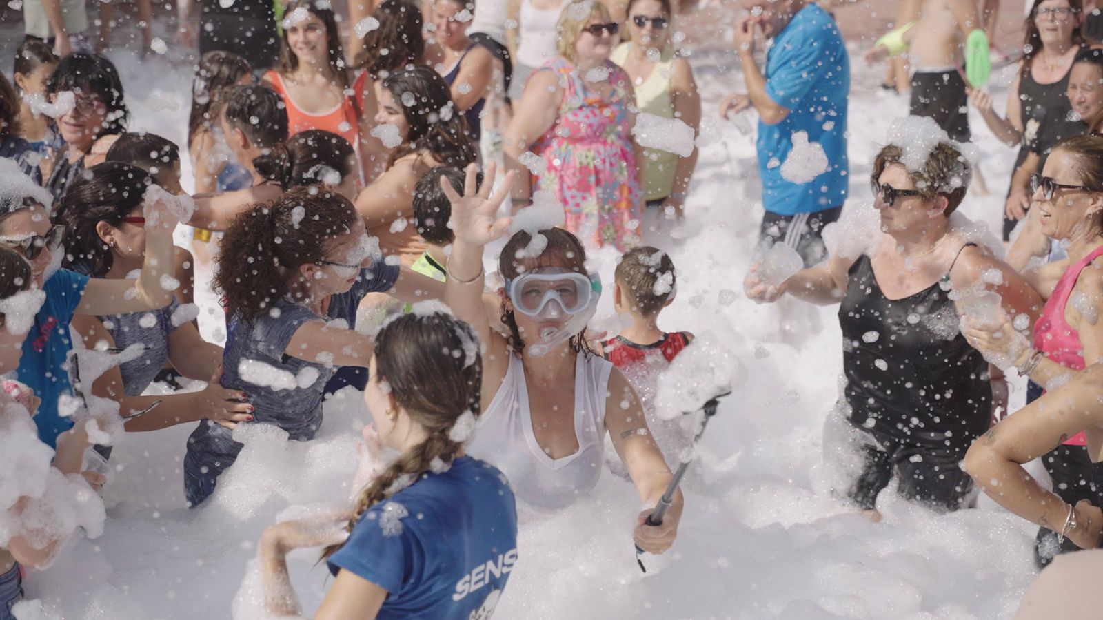 Festa de l'espuma a les Useres