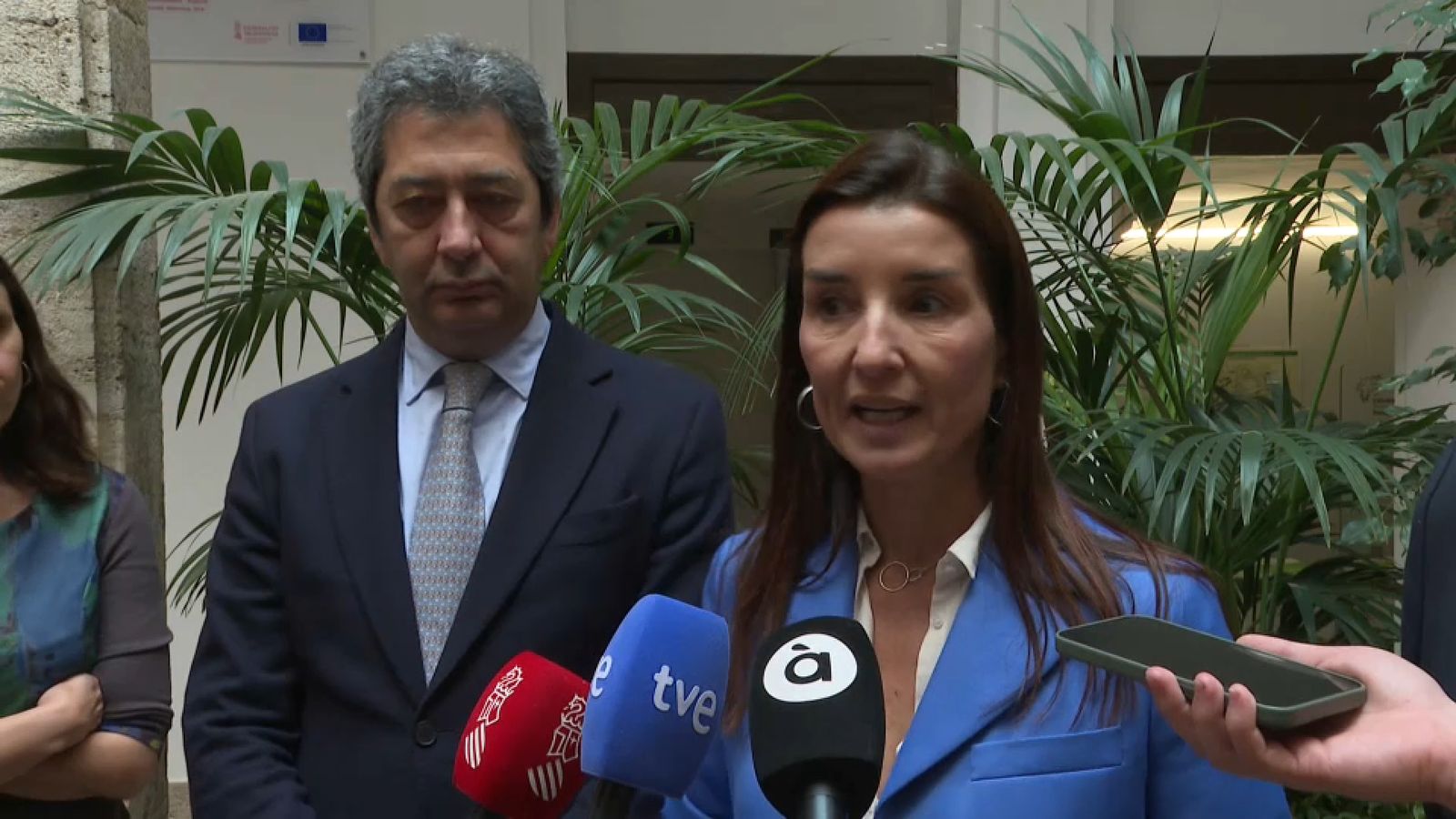 La consellera d'Hisenda, Ruth Merino, aquest divendres