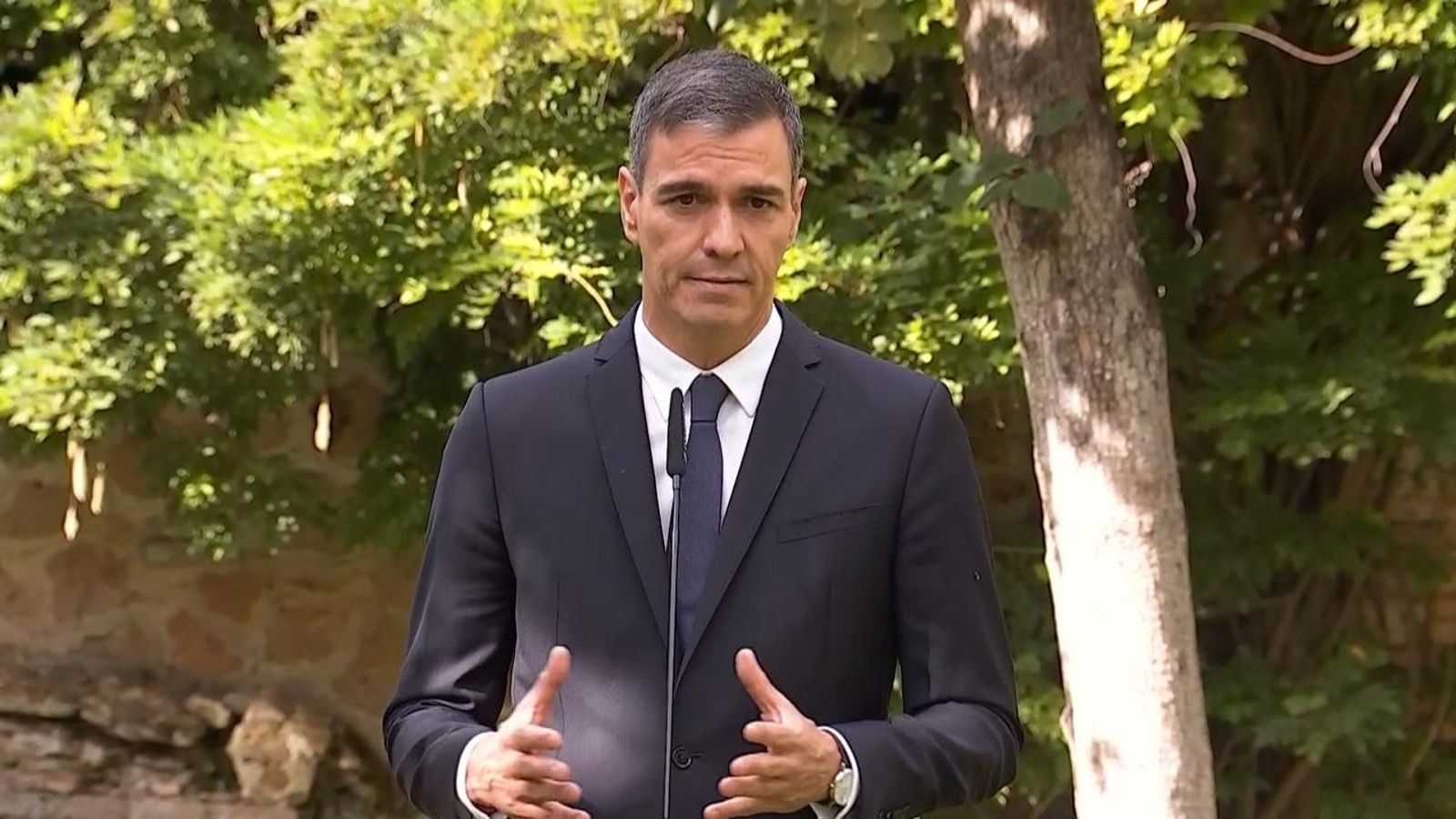 El president del govern espanyol Pedro Sánchez al Vaticà