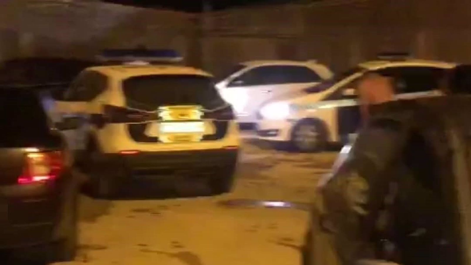 Imatge dels vehicles de la Policia Local de Pilar de la Foradada