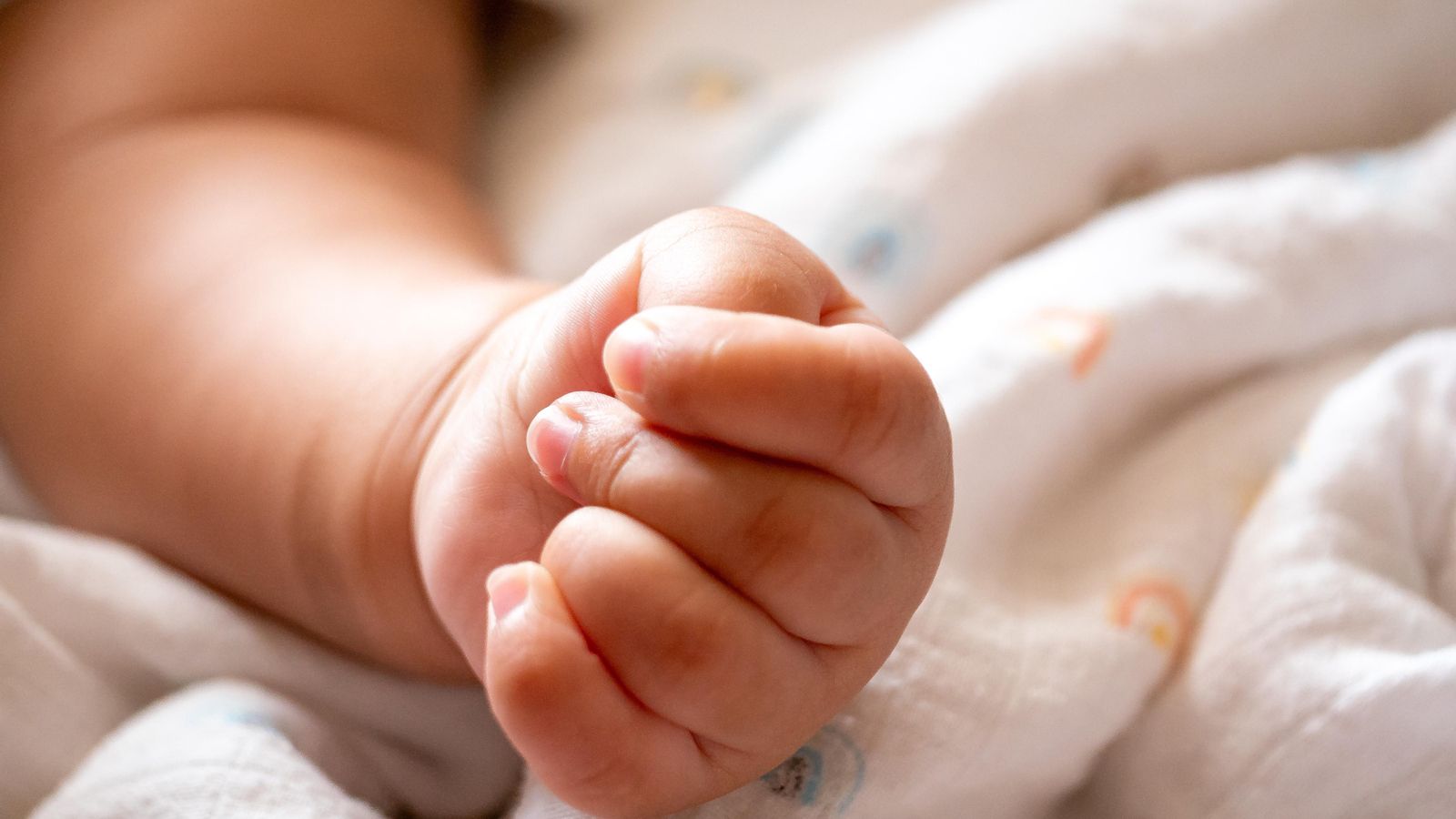 Imatge d'arxiu d'un bebé