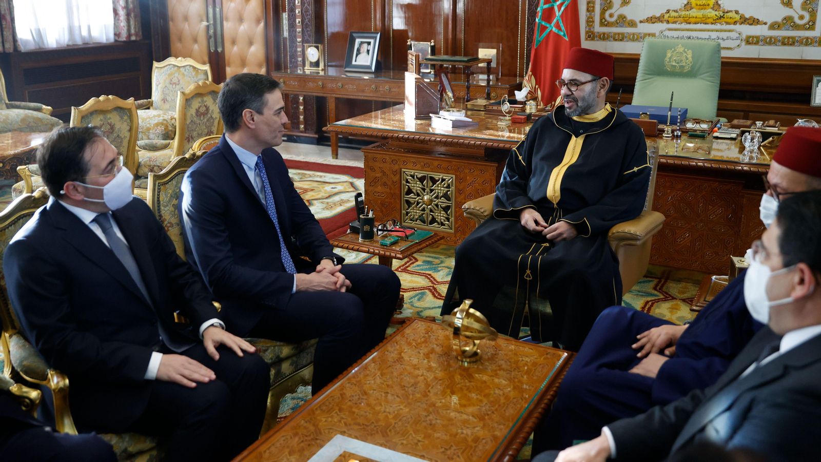 Sánchez arriba a Rabat per a reunir-se amb Mohamed VI