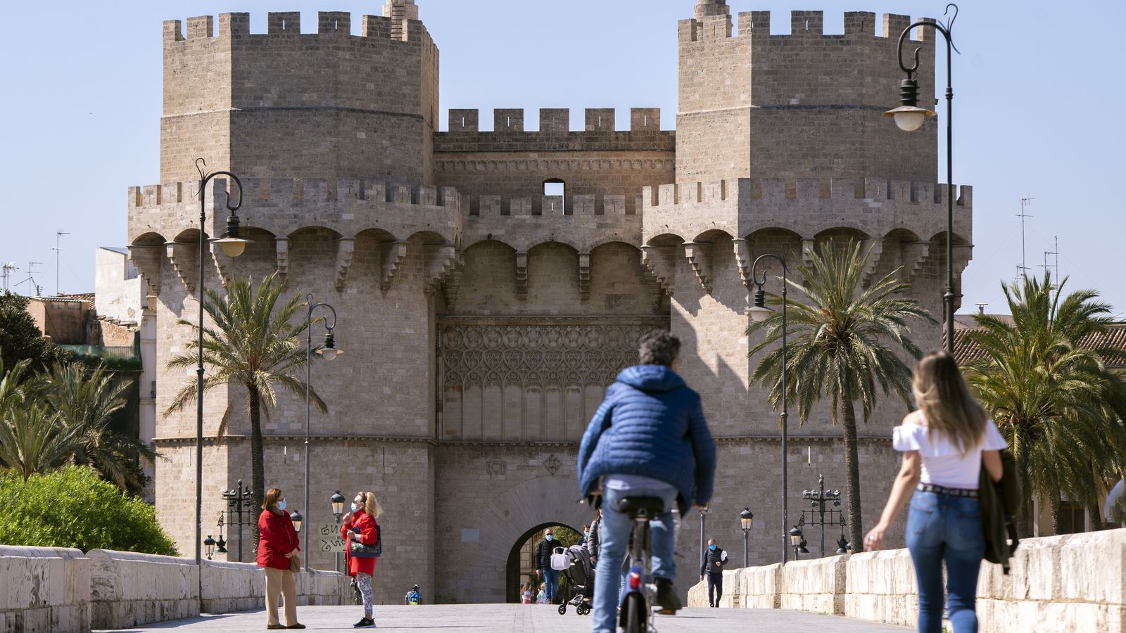 Les Torres de Serrans, en una imatge d'arxiu