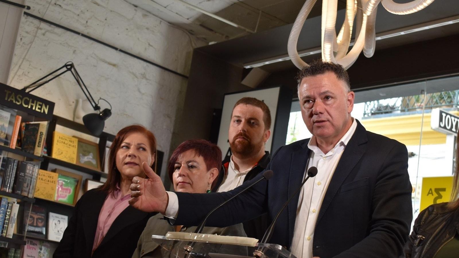 El diputat gadità de Podem al Congrés del Diputats Juan Antonio Delgado en una imatge d'arxiu