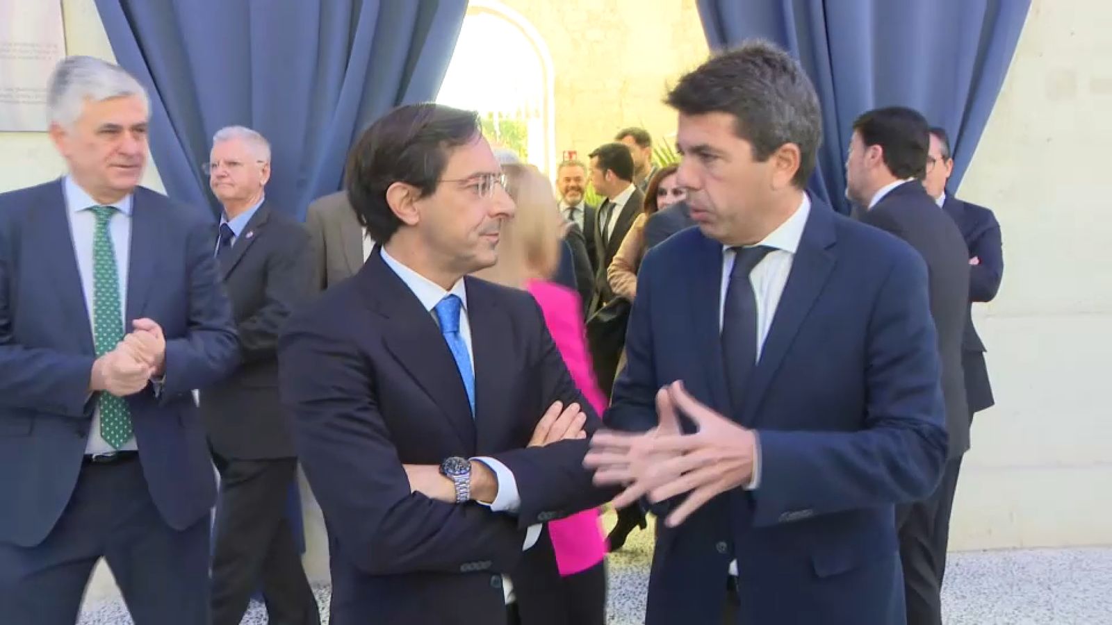 Luis Rodríguez González i Carlos Mazón aquest divendres a Alacant