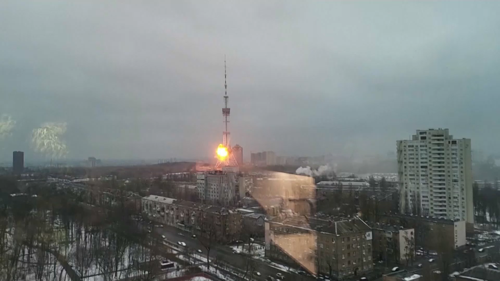 Atac a la torre de comunicacions de Kiev