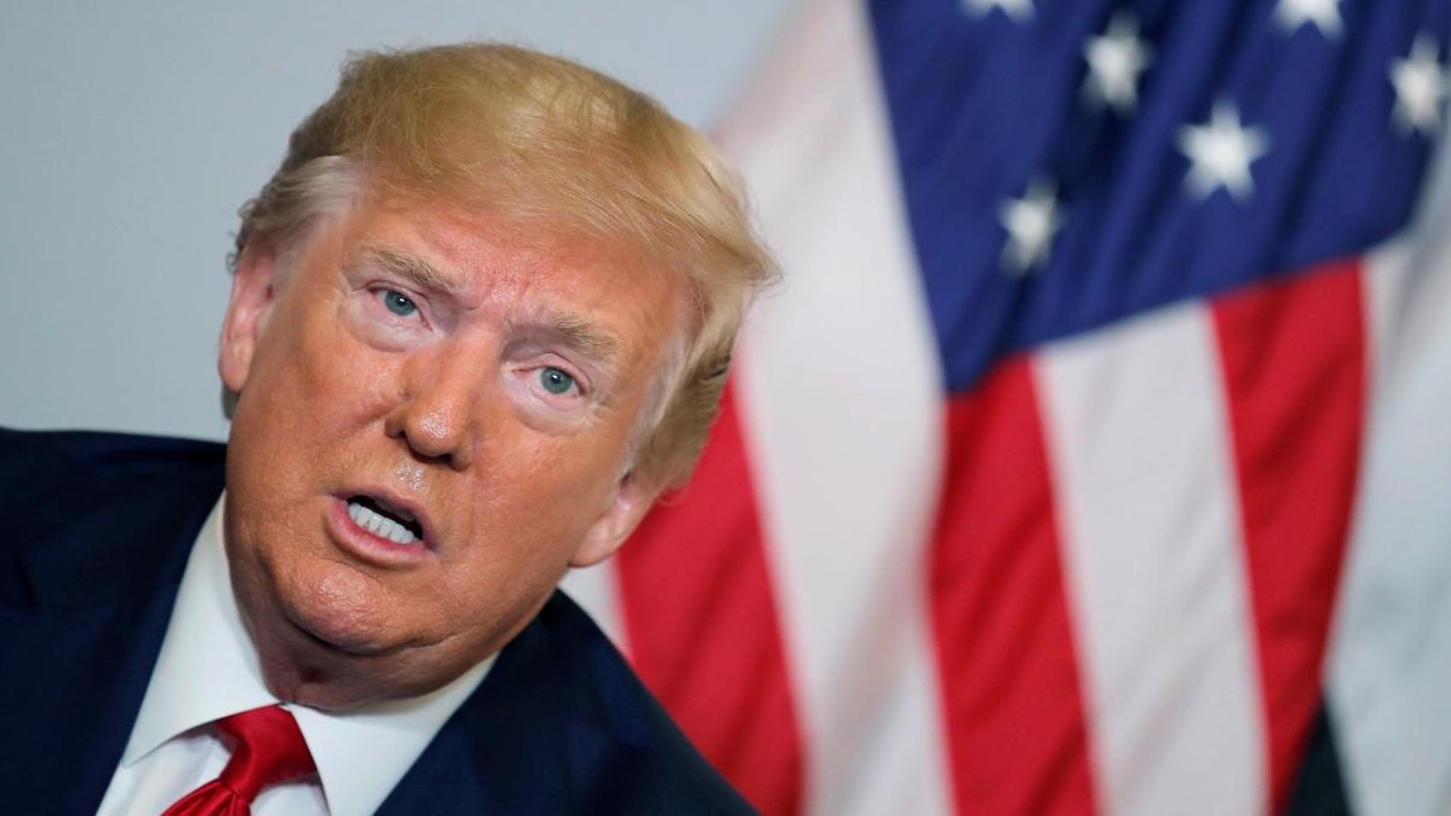 Trump, aquest dilluns a Biarritz