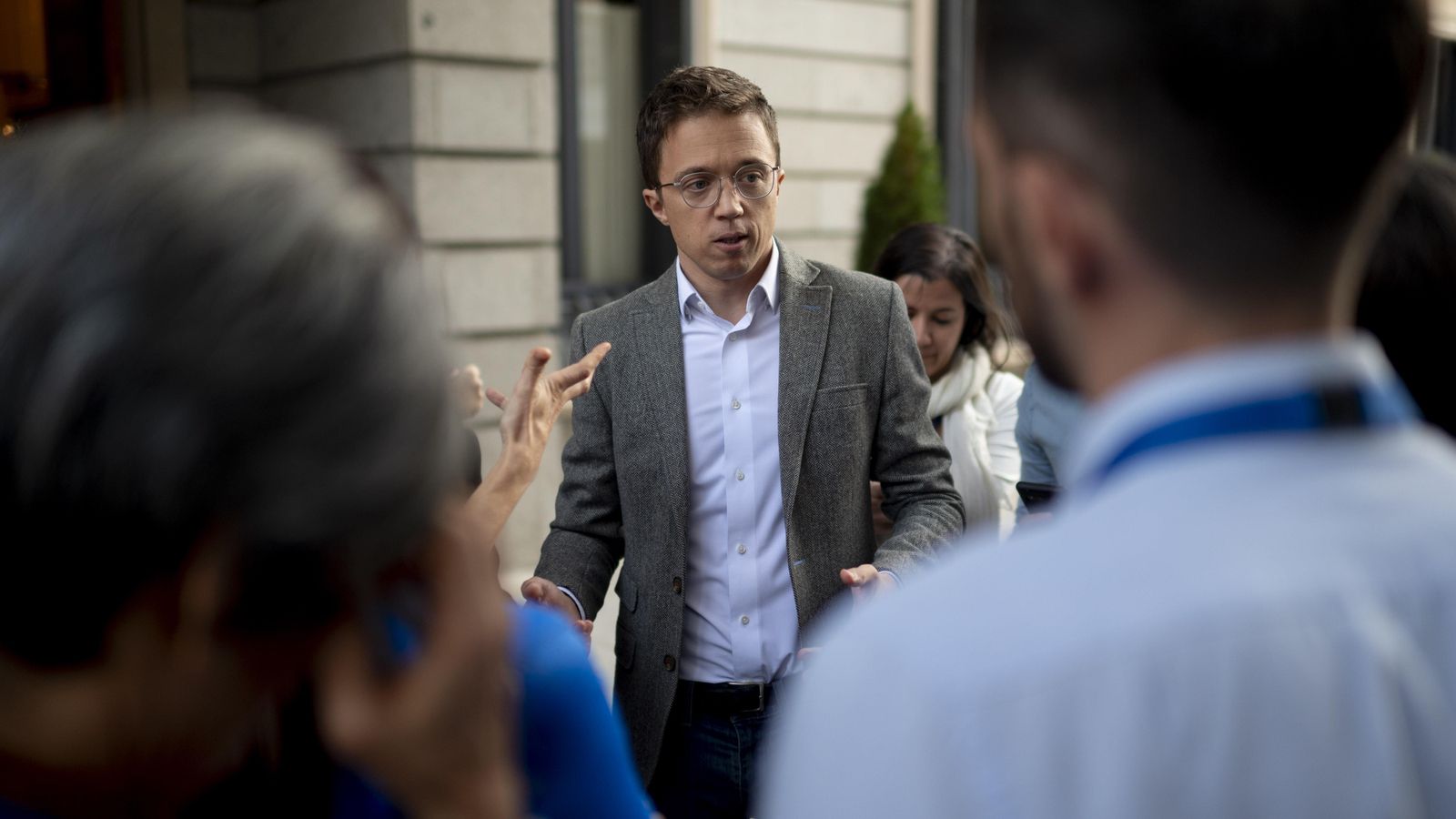 Íñigo Errejón, a les portes del Congrés dels Diputats (arxiu)