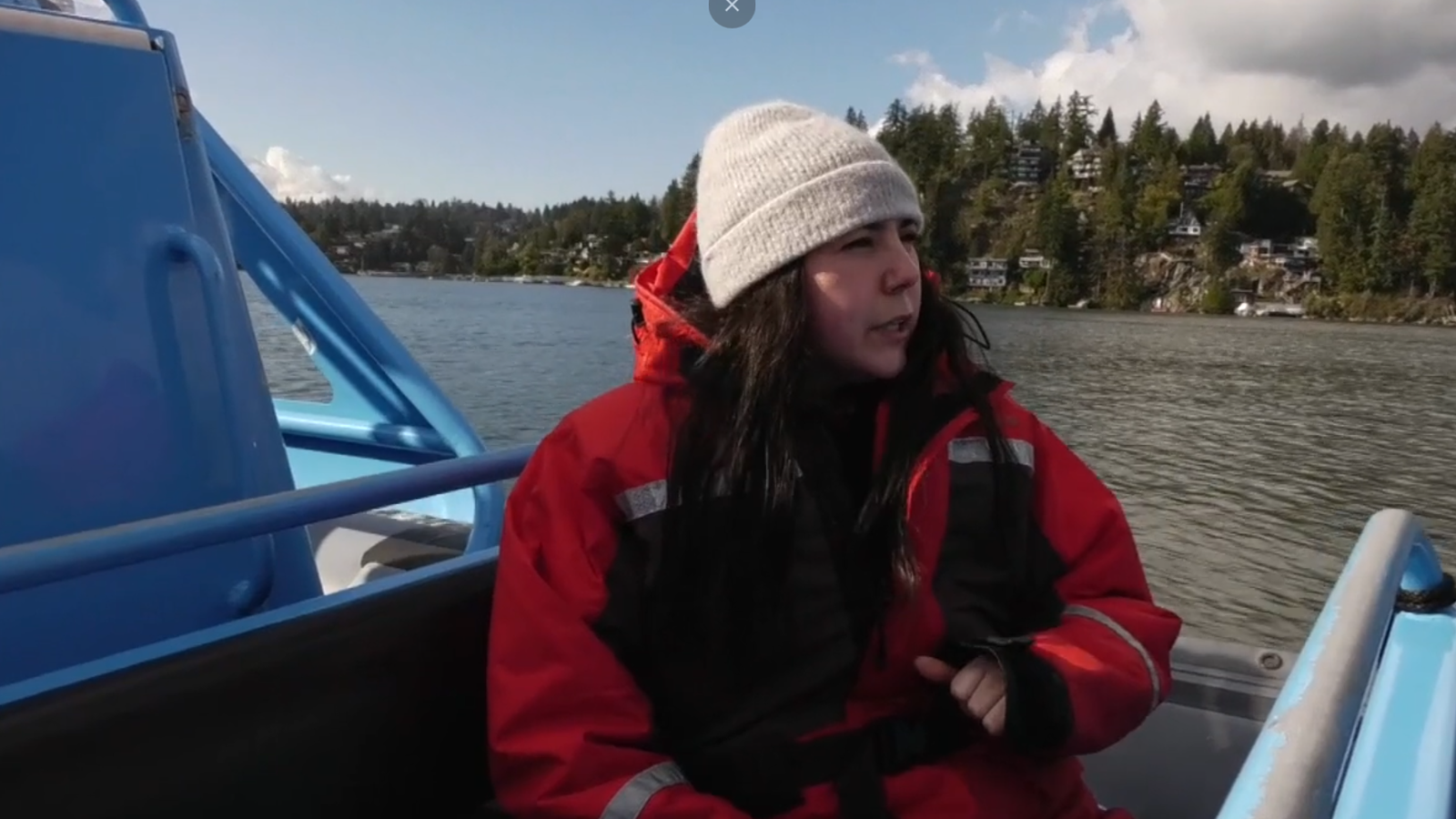 Amb Andrea Marín, d’Elx, visitarem Indian Arm, un impressionant fiord canadenc