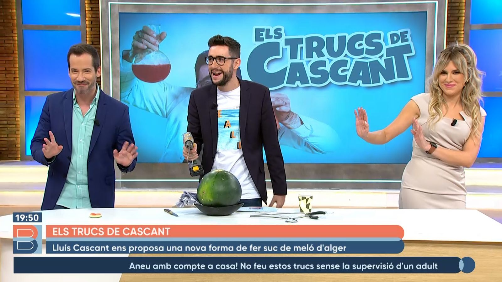 27.10.2022 | Cascant ens proposa una nova forma de fer suc de meló d'alger