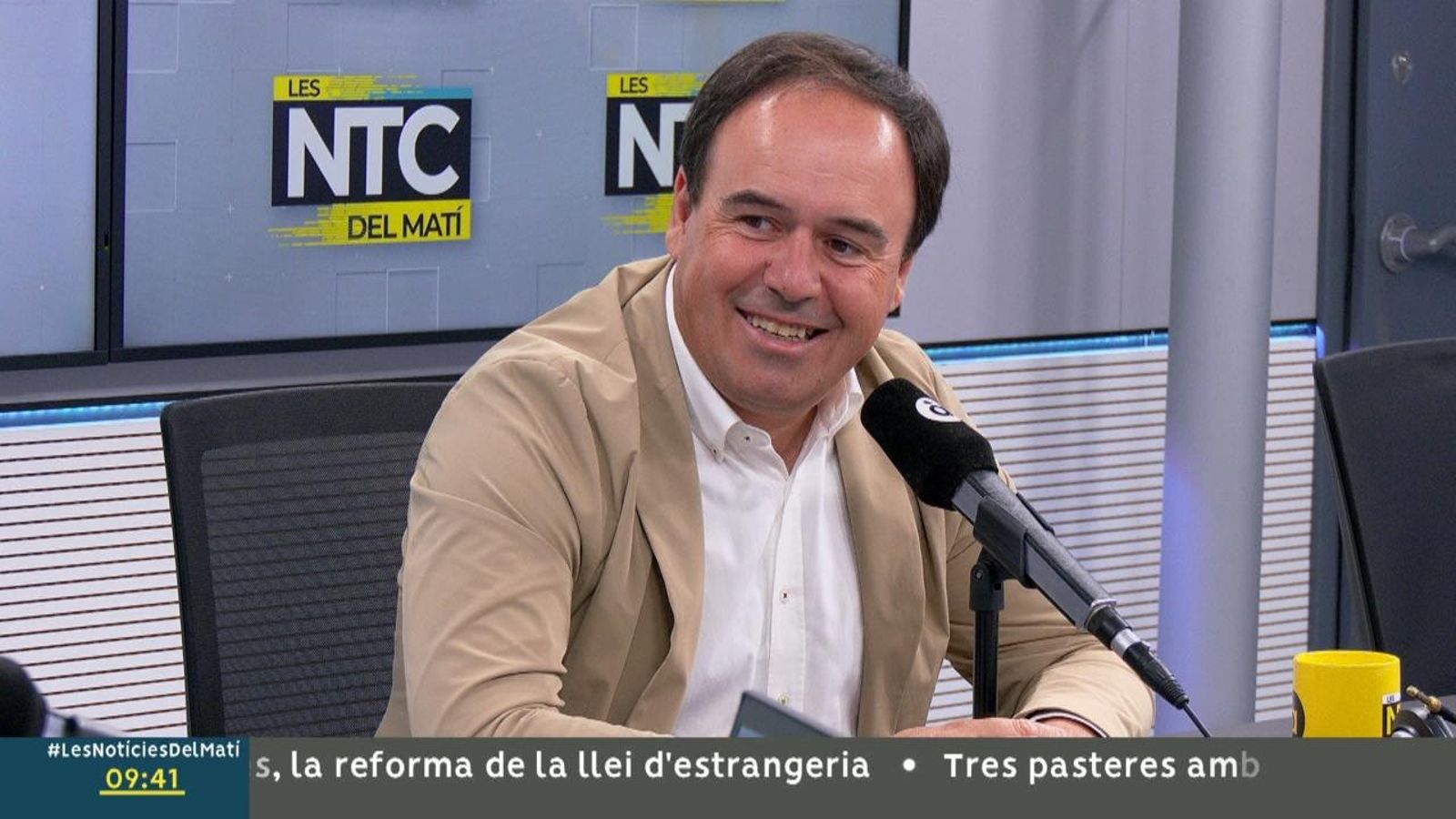 Entrevista a Juanfran Pérez Llorca en 'Les notícies del matí'