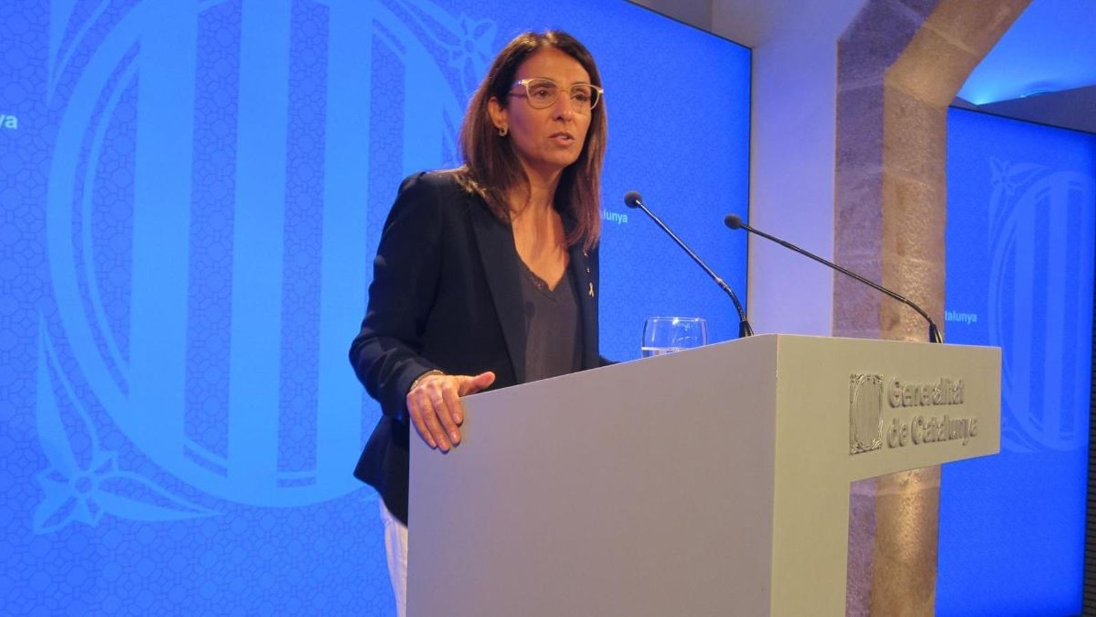 La consellera de Presidència i portaveu de la Generalitat de Catalunya, Meritxell Budó