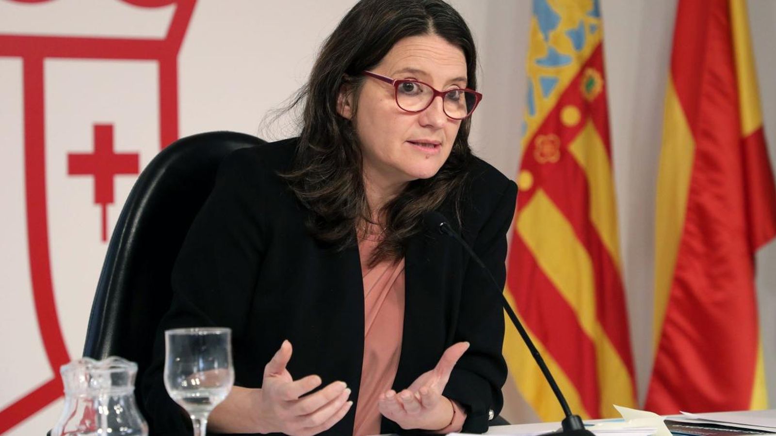 La vicepresidenta del Consell, Mónica Oltra
