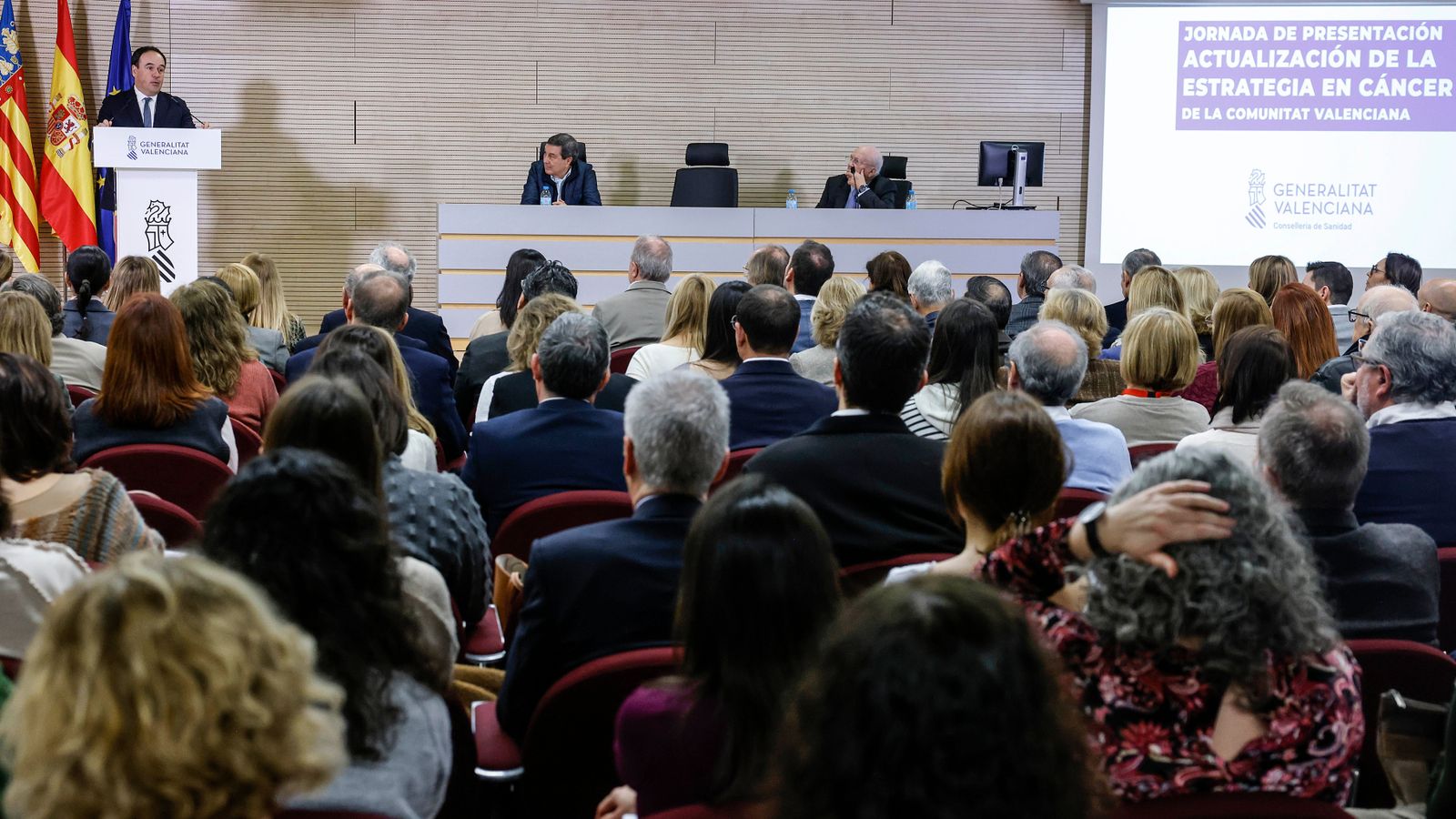 Presentaciño de l'Estratègia contra el Càncer, este dilluns