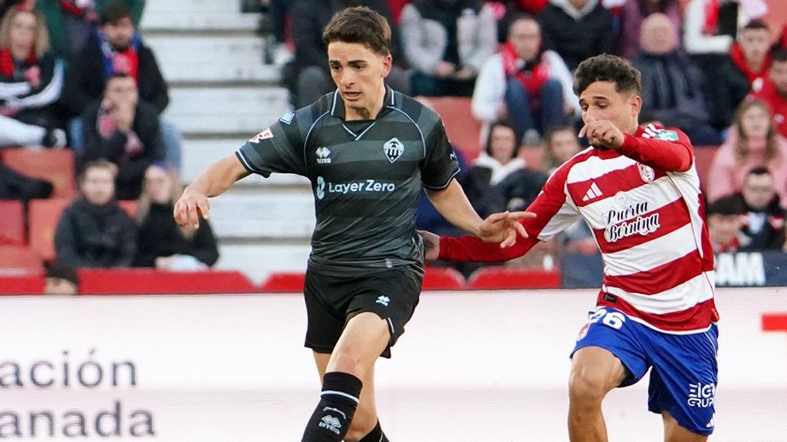 'Cala' ha sigut 'cossit' pels jugadors del Granada