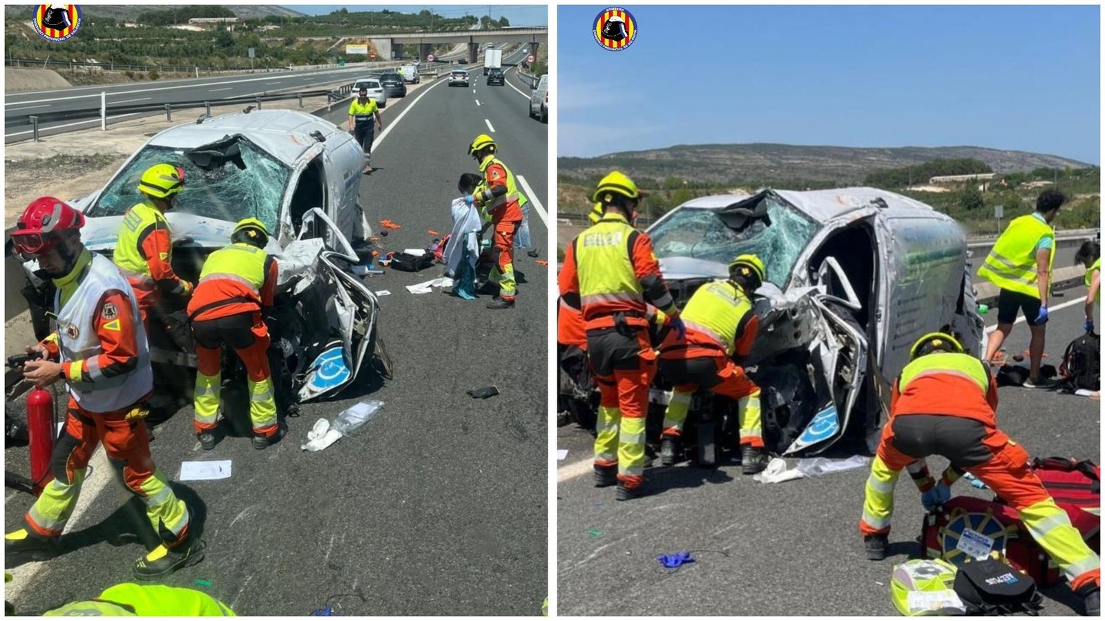 Mor un home en un accident de furgoneta a Moixent