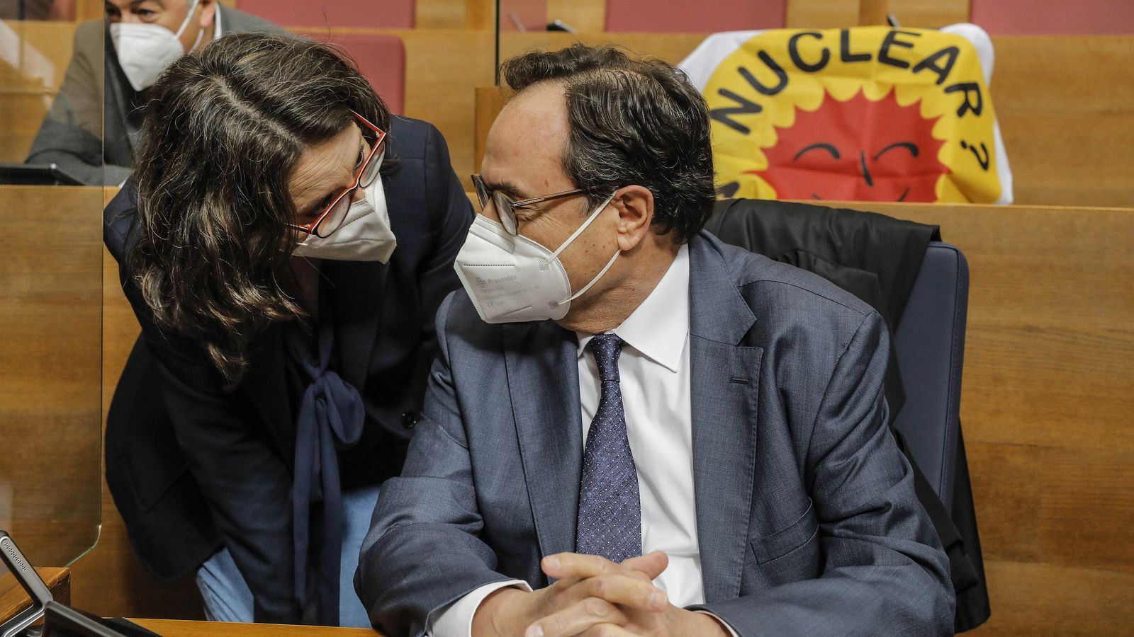 Oltra i Soler en les Corts, en una imatge d'arxiu