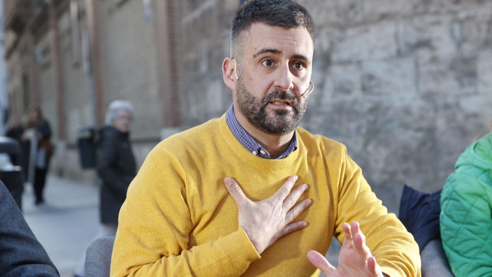 Imatge d'arxiu de Pere Fuset, regidor de Cultura Festiva i portaveu del Grup Municipal Compromís a l'Ajuntament de València