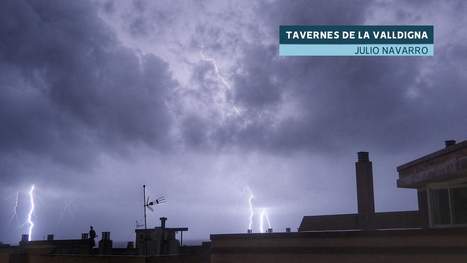 Activitat elèctrica des de Tavernes de la Valldigna