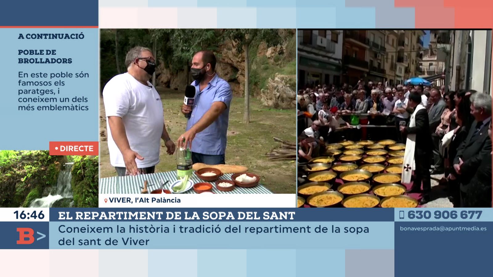09.09.2021 | El repartiment de la sopa del sant