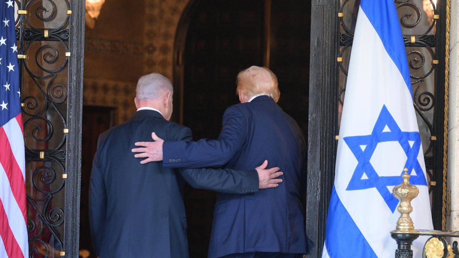 Imatge d'arxiu: Reunió el 29 de desembre de 2025 del primer ministre israelià, Benjamin Netanyahu, amb el president dels EUA, Donald Trump, al complex turístic de Mar-a-Lago a Palm Beach, Florida