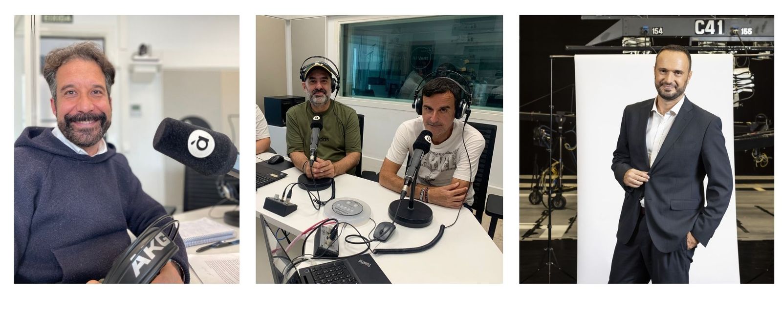 Sergi Olcina (Amunt i Avall), Manolo Montalt i Salva Folgado (90 minuts) i Gustavo Clemente (Contràpunt)