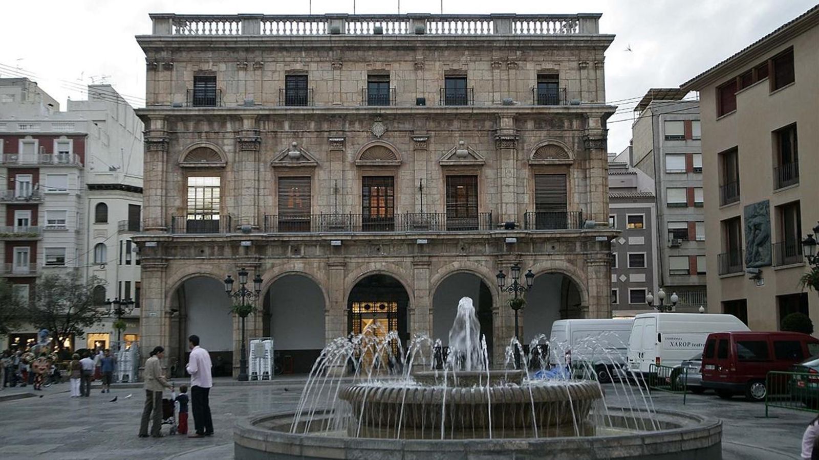 L'Ajuntament de Castelló, en una imatge d'arxiu