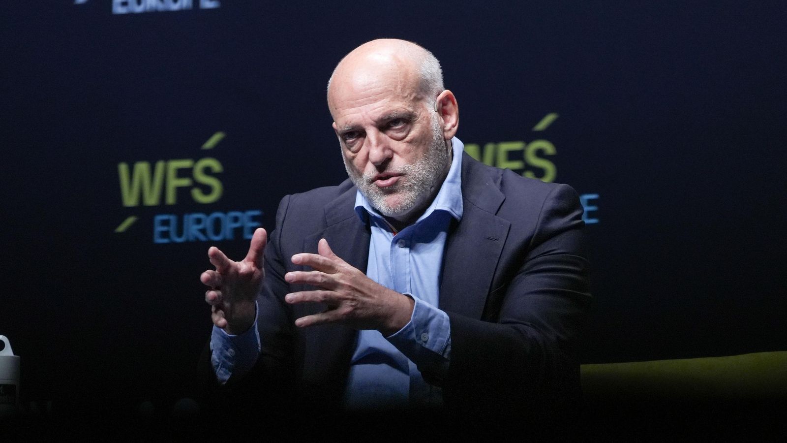 El president de LaLiga, Javier Tebas