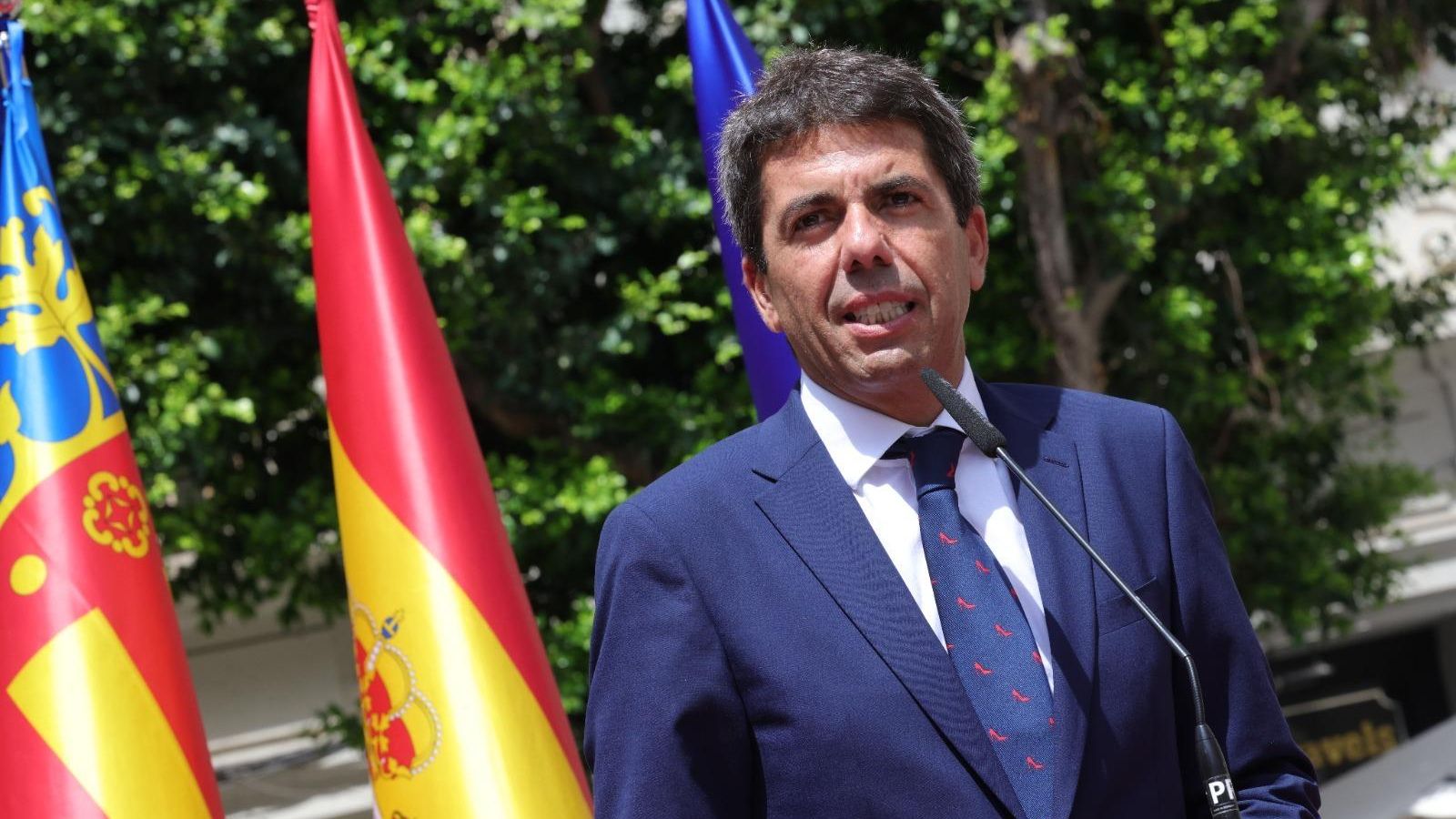 Carlos Mazón, president de la Generalitat Valenciana