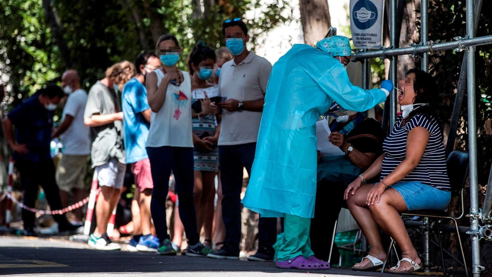 Proves de coronavirus, aquest cap de setmana a l’Hospital de San Giovanni de Roma