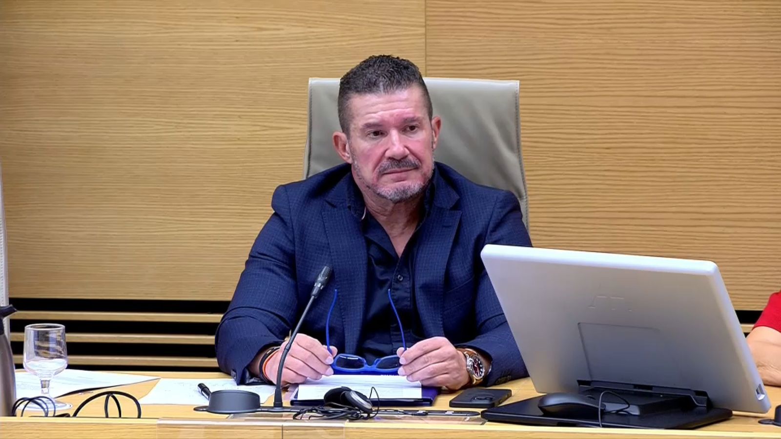L'exdirector de l'Agència Valenciana de Seguretat i Resposta a les Emergències, Emilio Argüeso, en la comissió d'investigació de la dana al Congrés