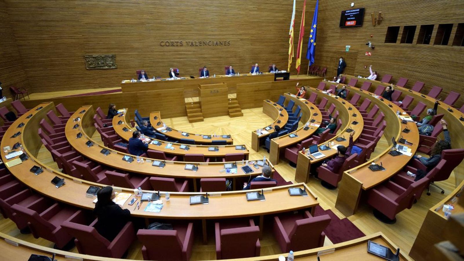 Imatge d'arxiu de la Diputació Permanent de les Corts