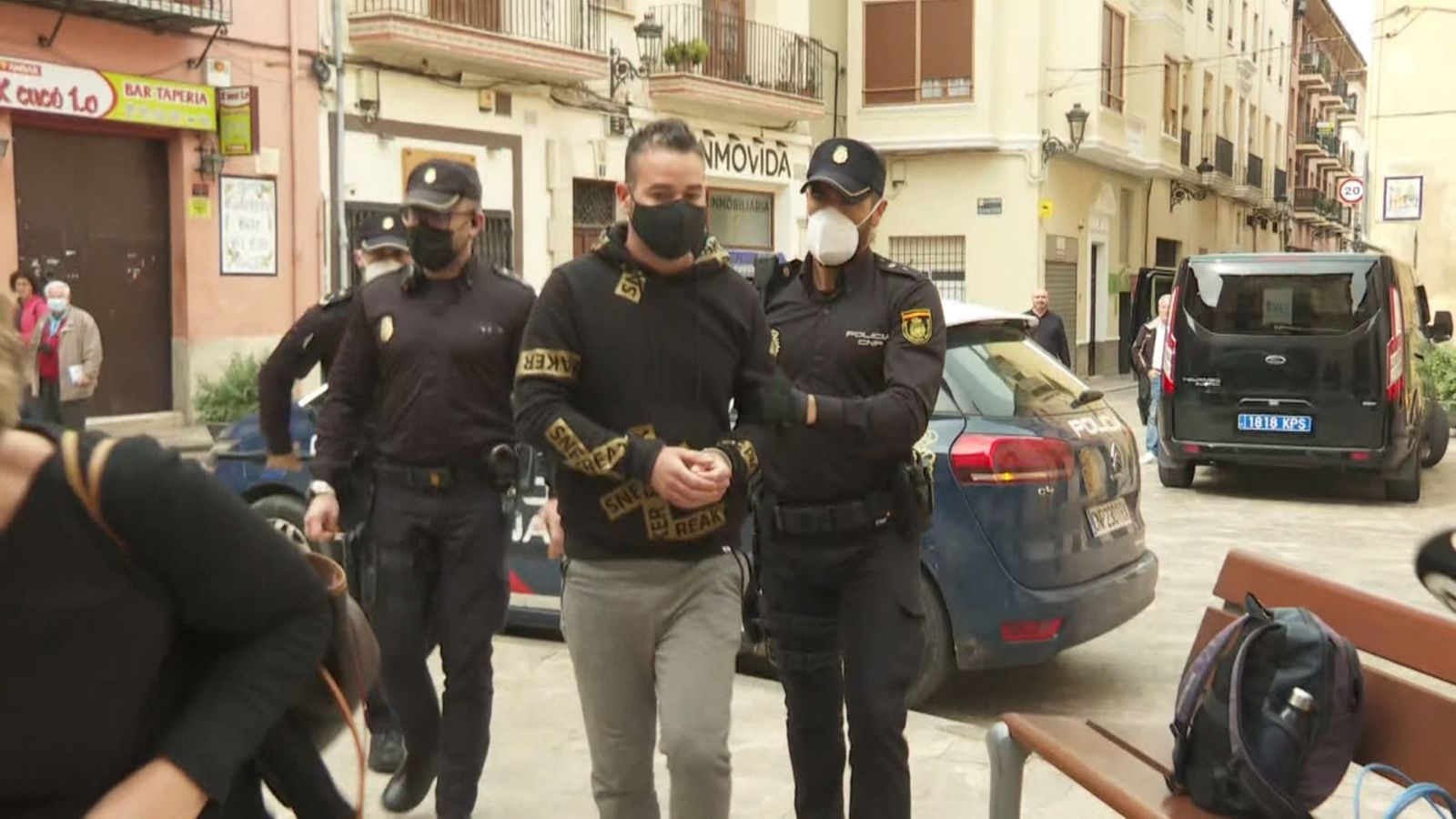 Trasllat de David Soler, detingut per la desaparició de de la jove Wafa Sabbah