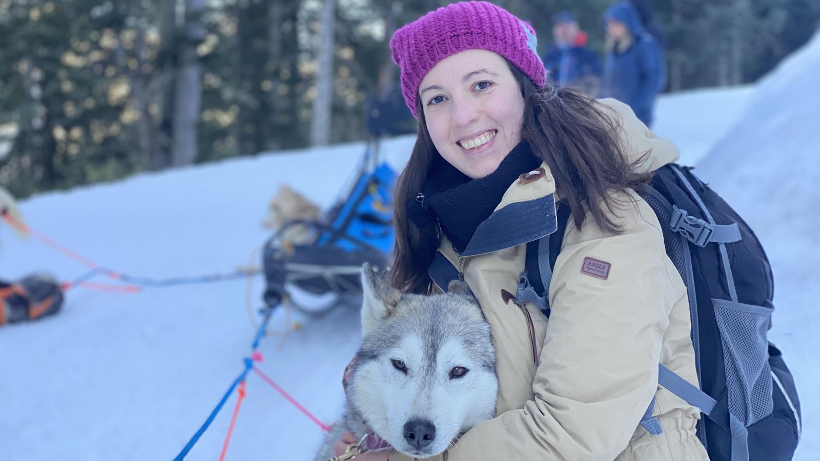 Amb Núria del Puig anirem a passejar en trineu