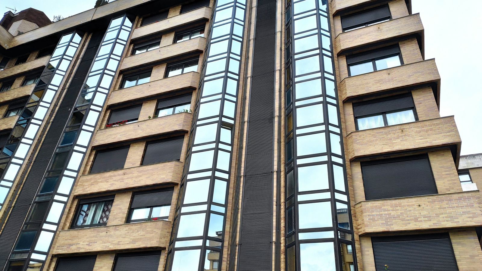 Imatge d'arxiu d'un bloc de pisos