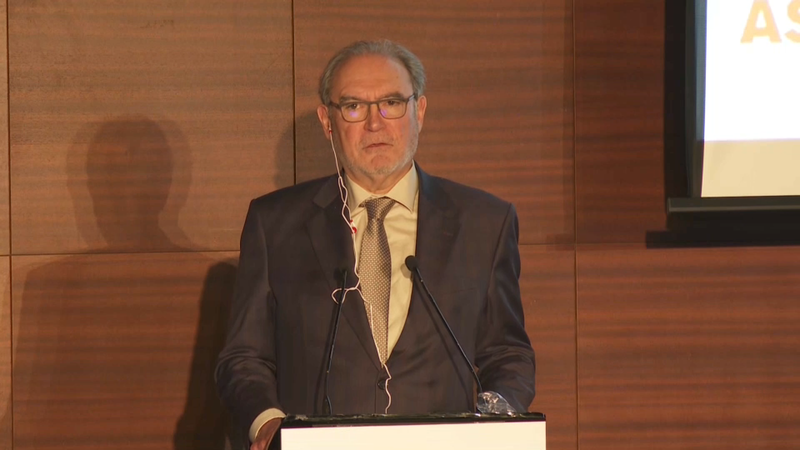 El president de la patronal Ascer, Vicente Nomdedéu, aquest dimarts a Cevisama