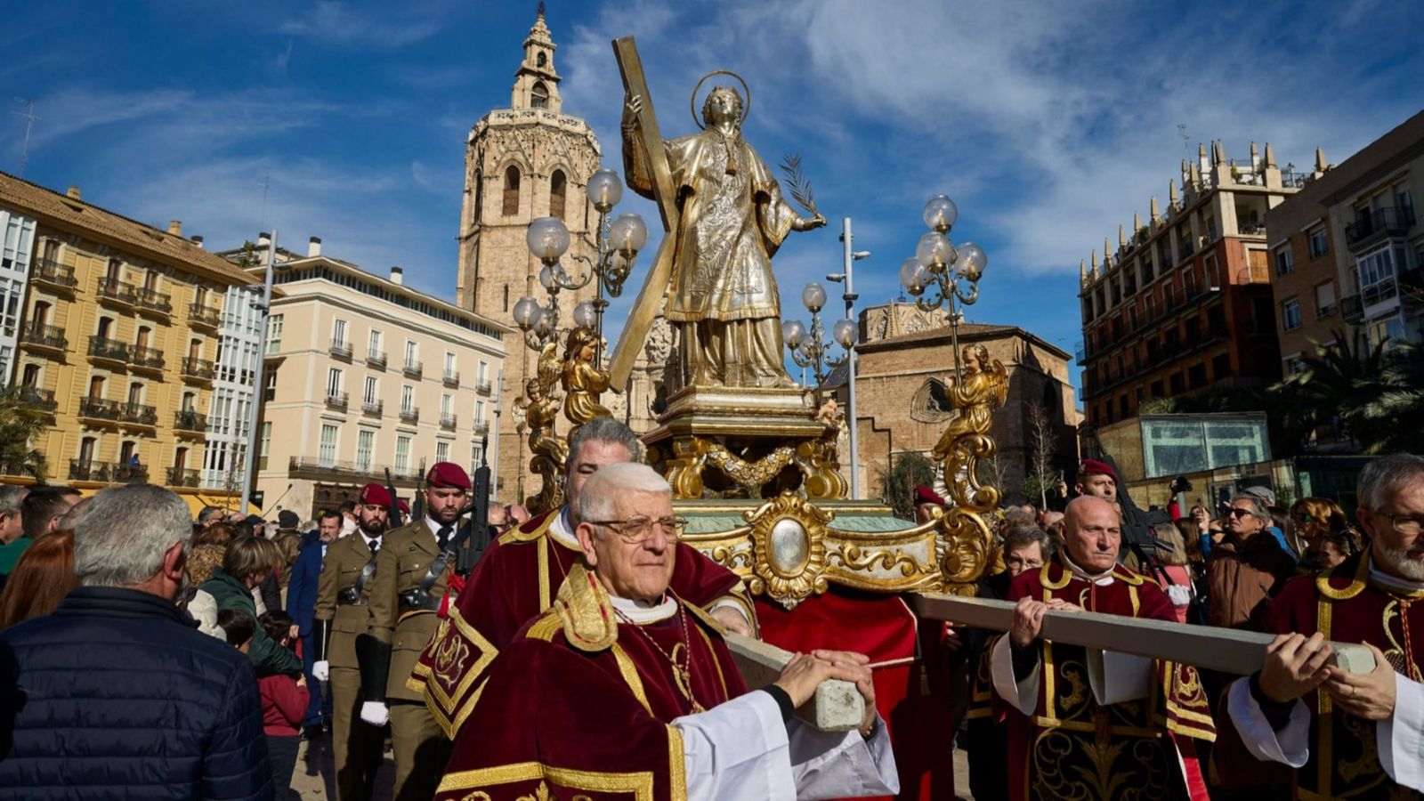 València és un dels més de 200 municipis on este dilluns es festa, amb motiu de la celebració de Sant Vicent Ferrer