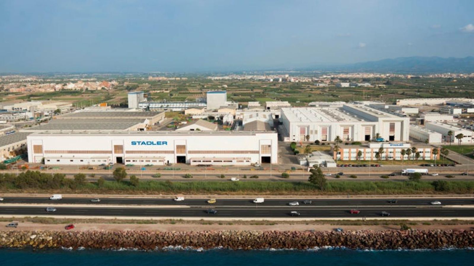 Imatge d'arxiu de la planta d'Albuixec de Stadler Rail