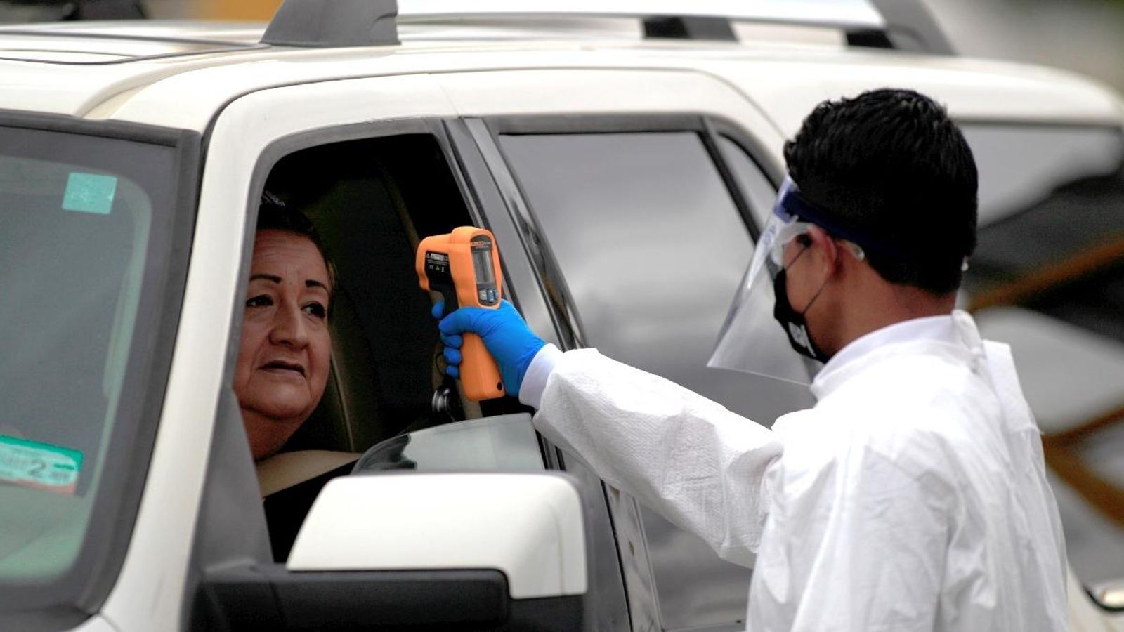 Control sanitari a Ciutat Juàrez (Mèxic)