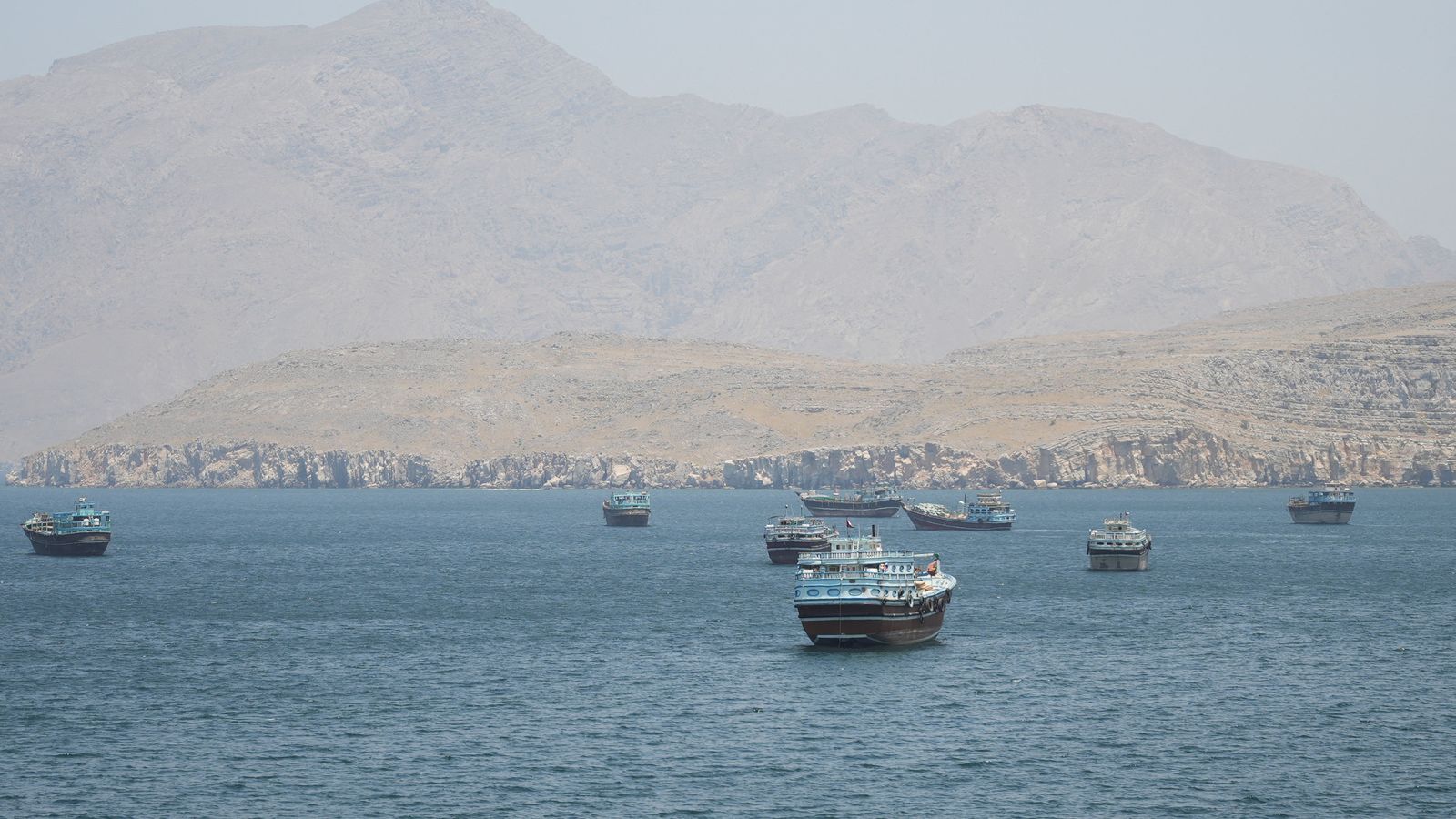 Vaixells a l’estret d’Ormuz, Musandam