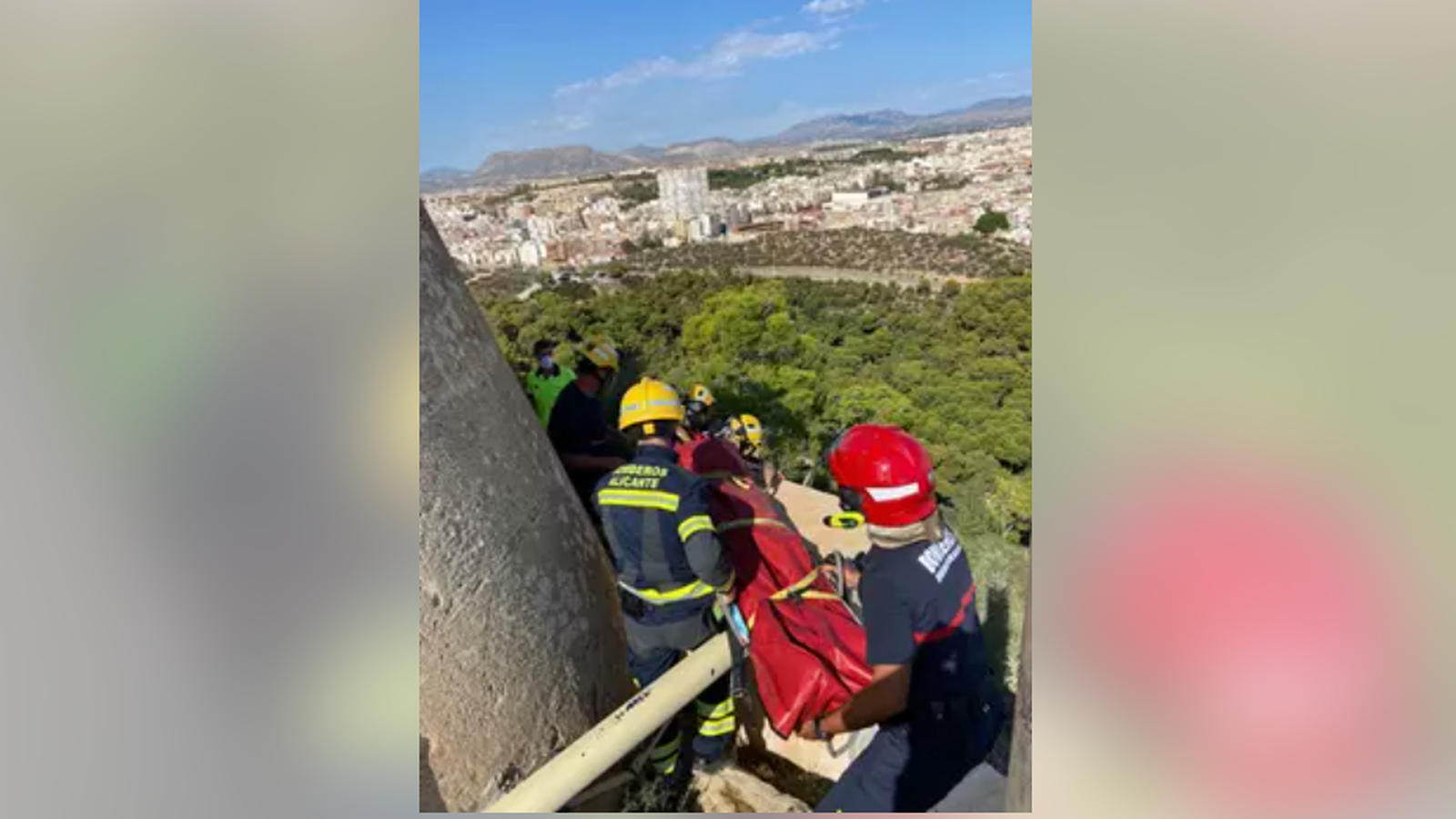 Rescat al castell de Santa Bárbara aquest dimarts