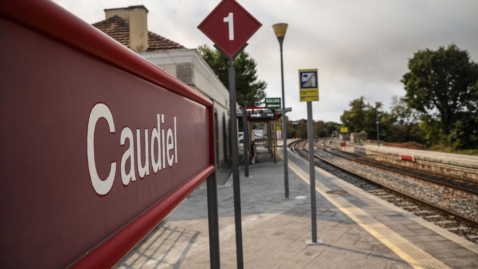 L'estació de Caudiel, en una imatge d'arxiu